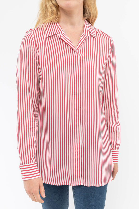 Stripe Shirt Raspberry