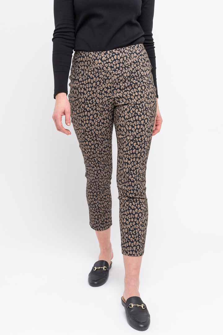 Preloved Belle Print Bengalene Pant - BlackPrint main image 0