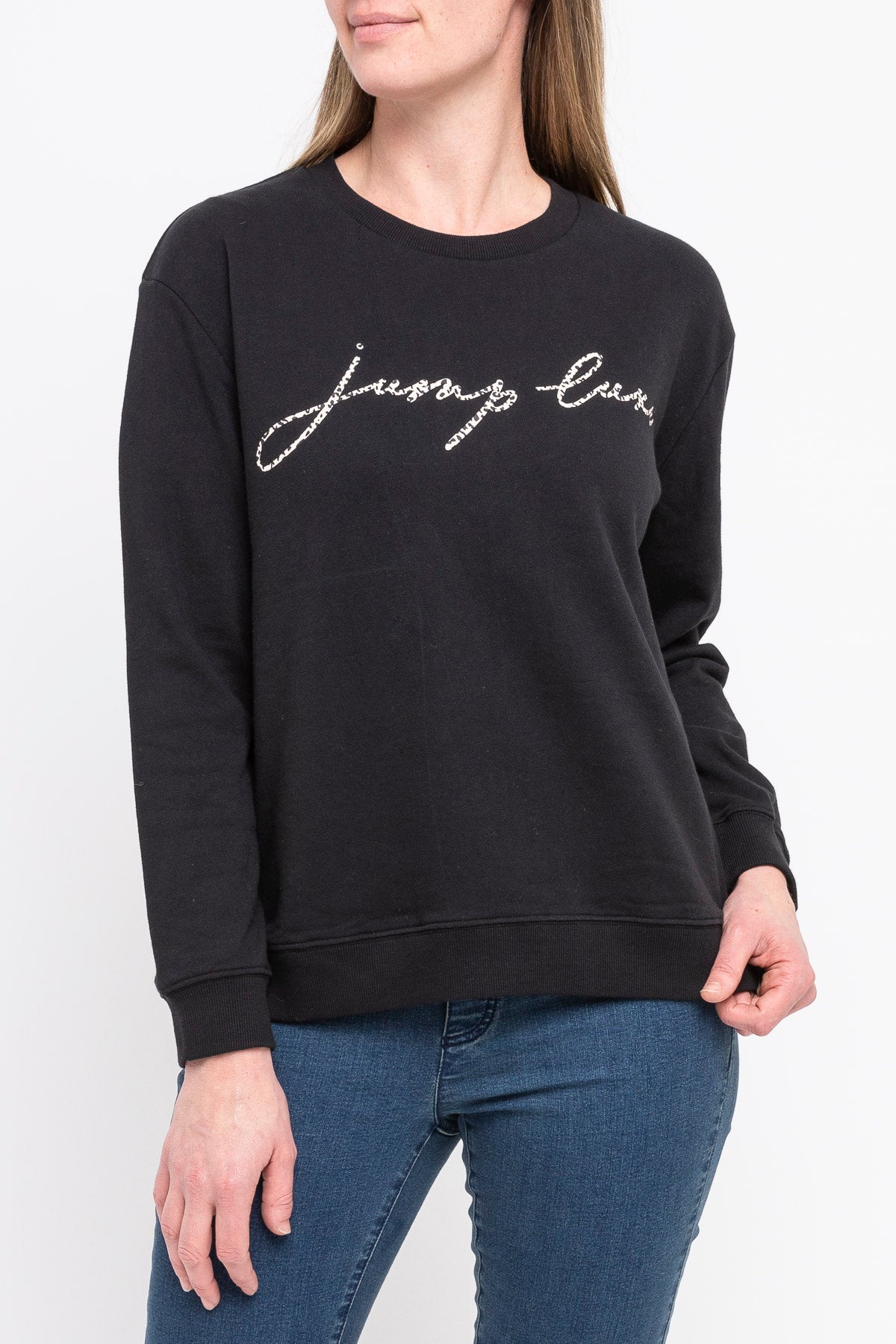 Animal Logo Sweat Black