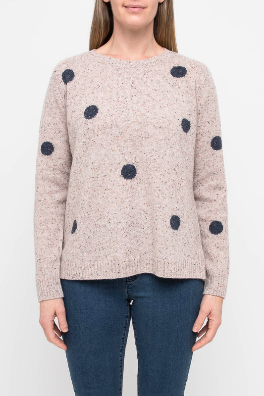 Spot Fleck Pullover Oat