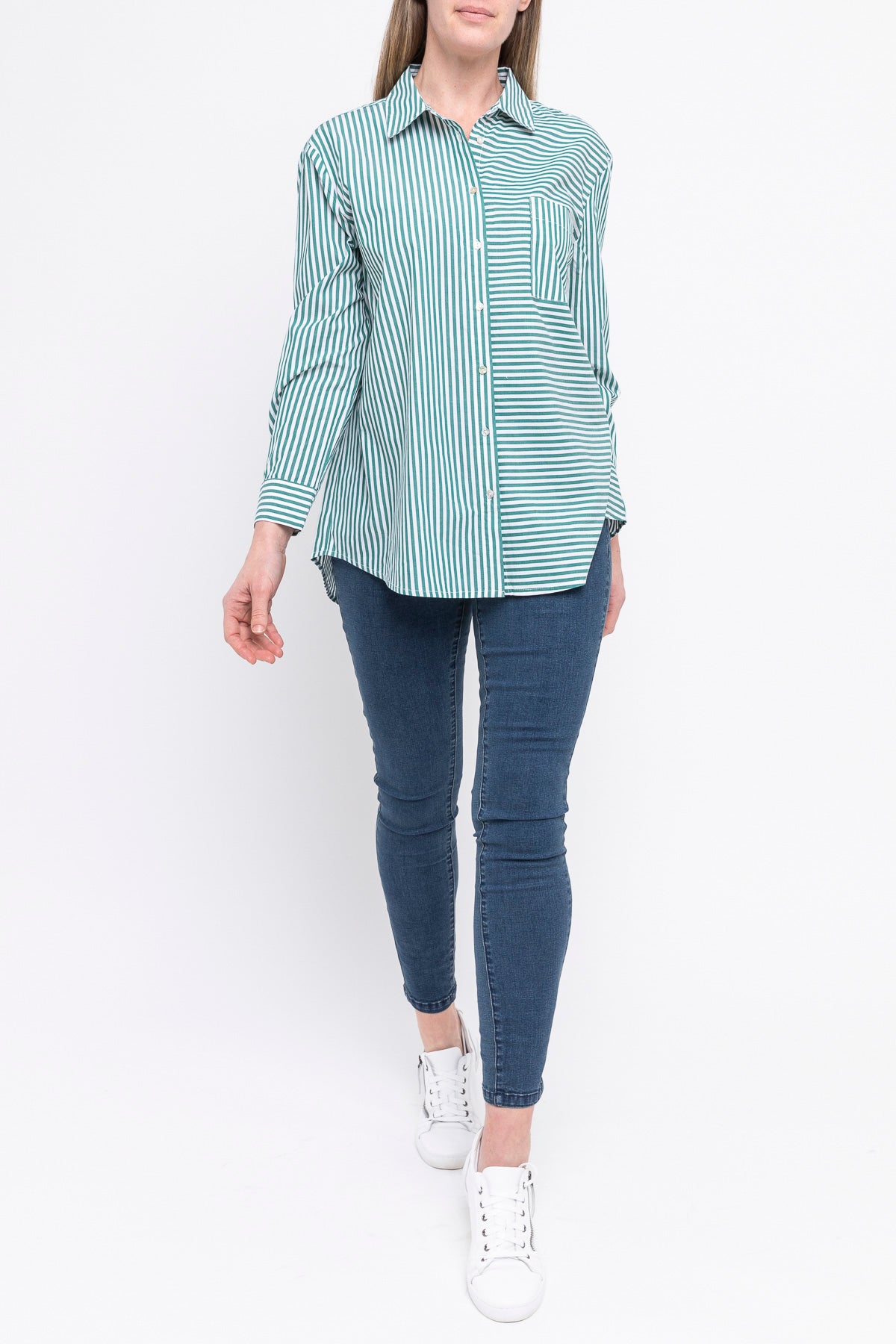 Stripe Shirt Evergreen