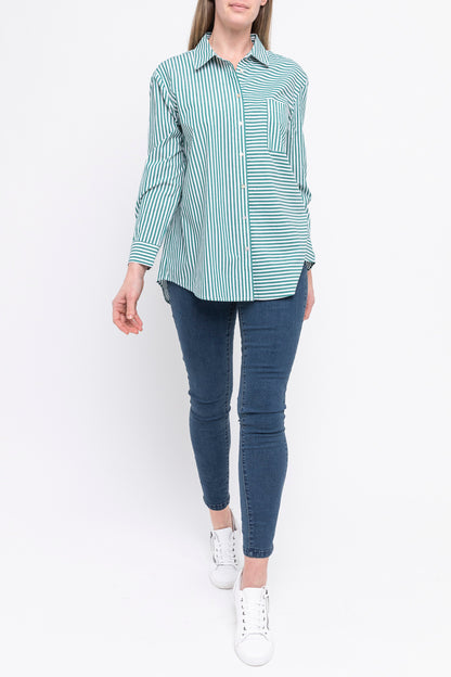 Stripe Shirt Evergreen