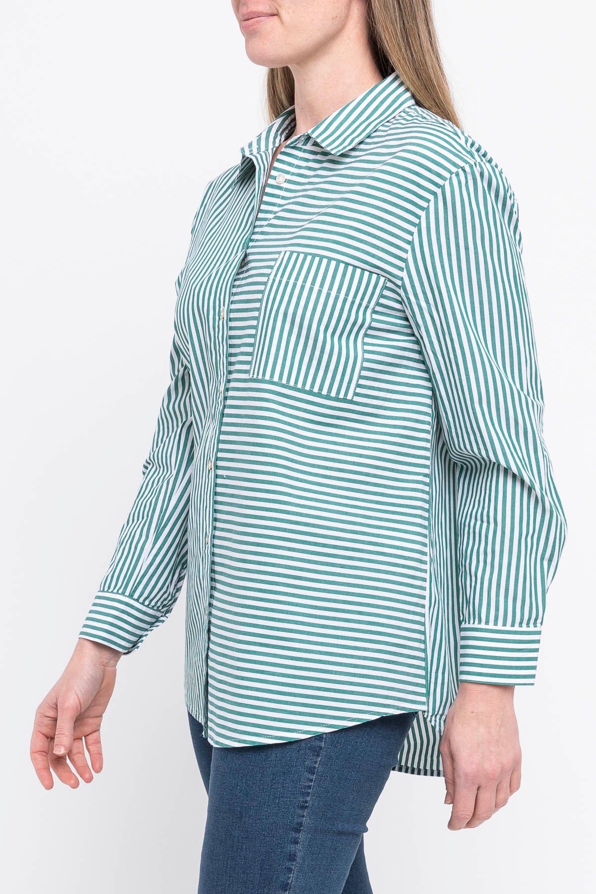 Stripe Shirt Evergreen