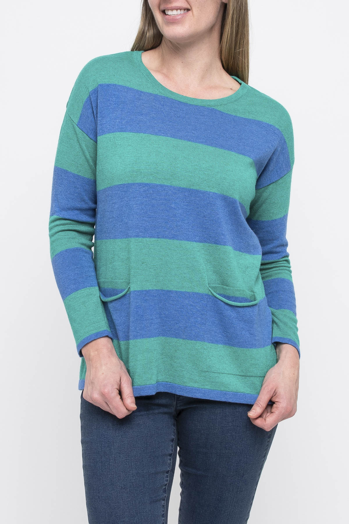 Wide Stripe Pullover